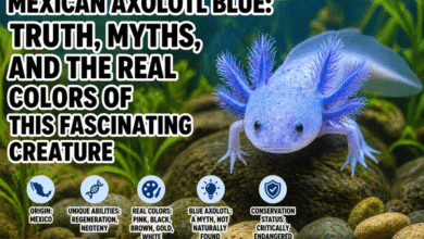 mexican axolotl blue​