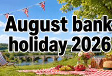 august bank holiday 2026 UK
