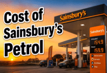 cost of sainsbury's petrol
