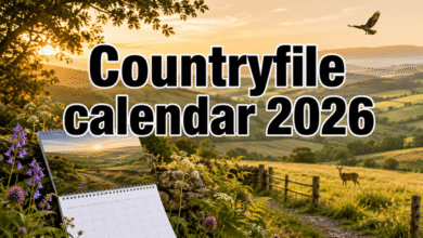countryfile calendar 2026
