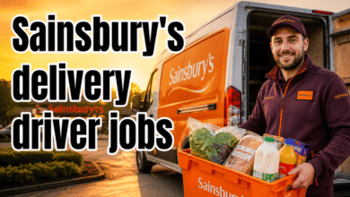 sainsbury's delivery driver jobs