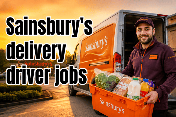 sainsbury's delivery driver jobs