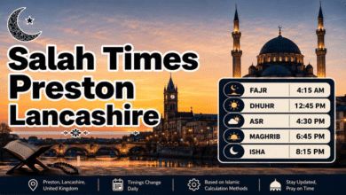 salah times preston lancashire