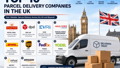 top 10 parcel delivery companies uk​