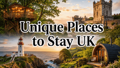 unique places to stay uk
