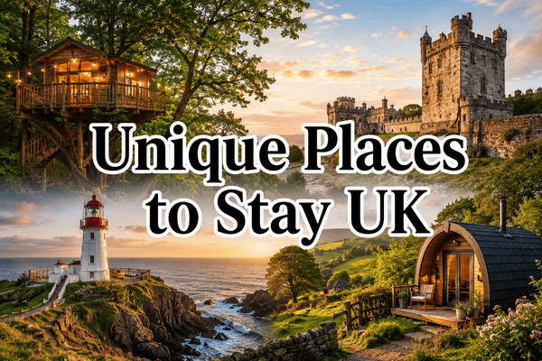 unique places to stay uk